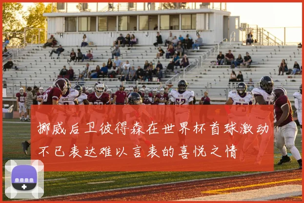 挪威后卫彼得森在世界杯首球激动不已表达难以言表的喜悦之情